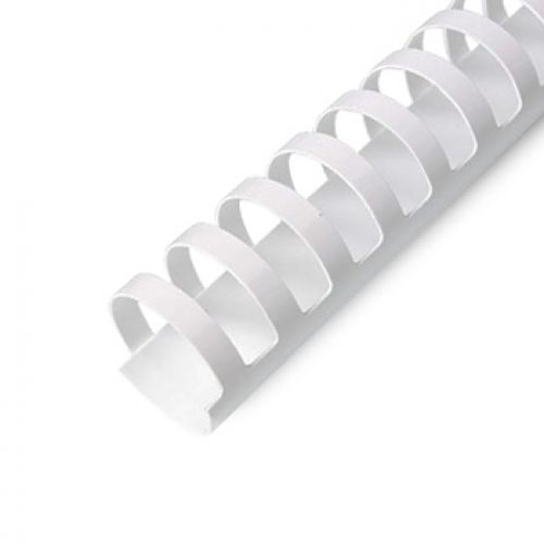 Argolas PVC Encadernar 22mm Branco 195 Folhas 100un , Gbc , 1713018 , 033816048225